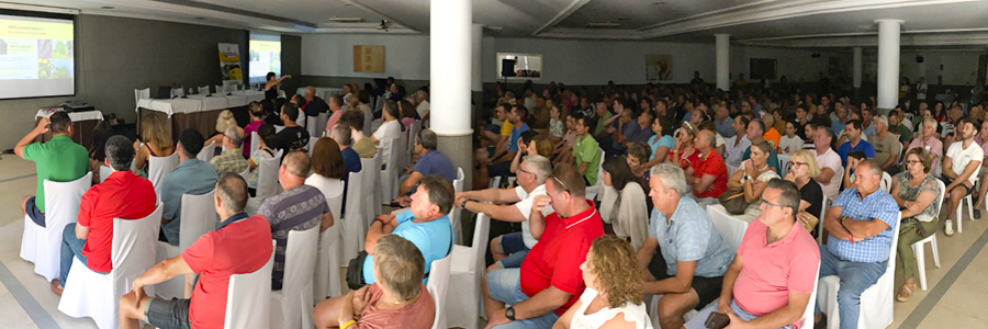 2000 agricultores asisten a las charlas de Agrobío